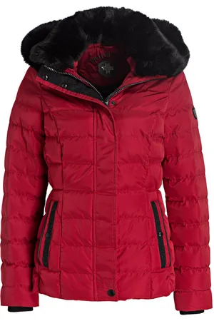 Wellensteyn Steppjacke Santorin Sant Mit Dupont™ Sorona®-Isolierung Und Abnehmbarem Kunstfell