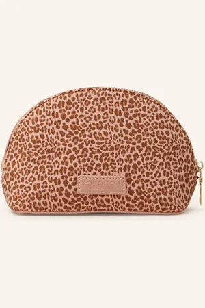 Seidenfelt Kosmetiktasche Stine rosa