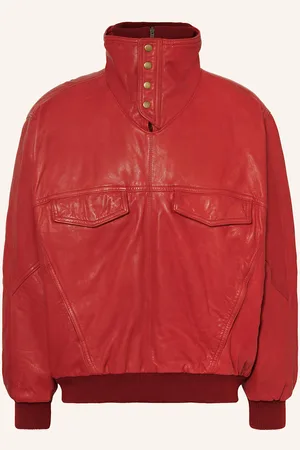 Isabel Marant Schlupfjacke Cilian Aus Leder