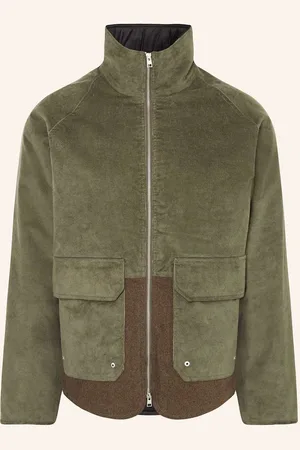 Norse projects Jacke Hakon Im Materialmix gruen