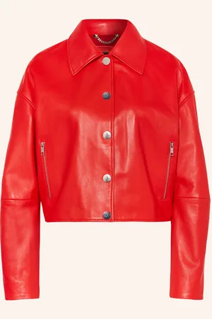 HUGO BOSS Lederblouson Sassina