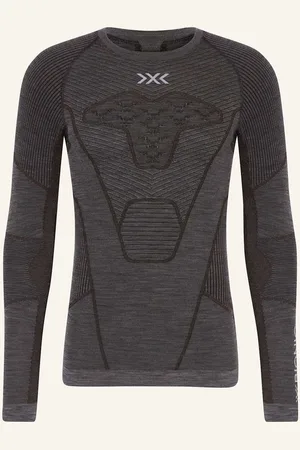 X Bionic Funktionswäsche-Shirt Symbio Merino Aus Merinowolle grau