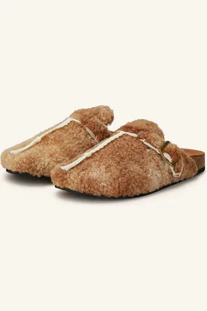 Arizona Love Mules Mit Teddyfell beige