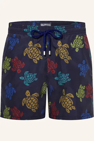 Vilebrequin Badeshorts Moorea blau