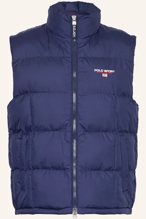 Ralph Lauren Stepppweste blau