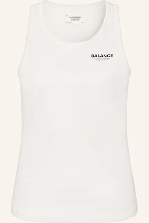 Pas Normal Studios Lauftop Balance Sleeveless weiss
