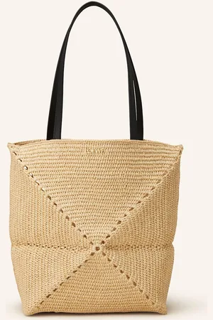 Loewe Shopper Puzzle Fold Medium beige