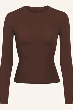 SKIMS Lounge-Shirt Fits Everybody braun