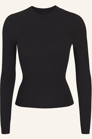 SKIMS Lounge-Shirt Cotton Jersey schwarz