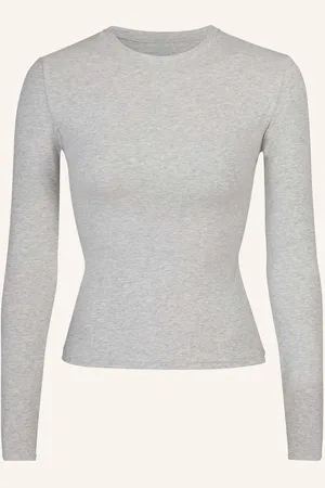 SKIMS Lounge-Shirt Cotton Jersey grau