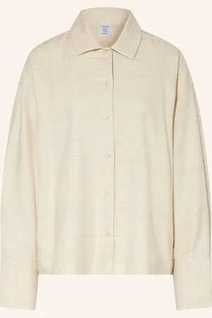 Calvin Klein Schlafshirt Aus Flanell beige