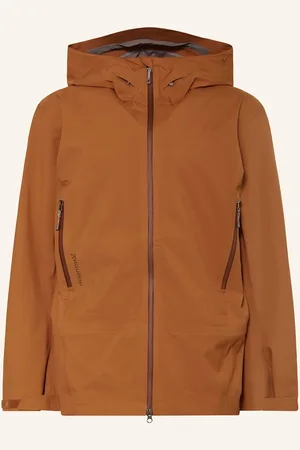 Houdini Hardshell-Skijacke Ride braun