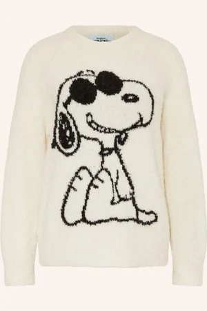 Frogbox Pullover Mit Alpaka weiss