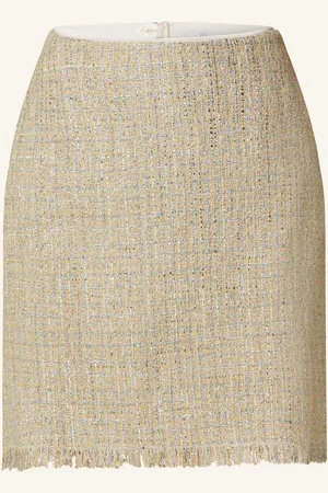 Riani Tweed-Rock Mit Glitzergarn gold