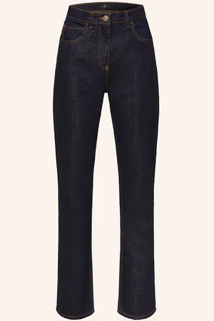 Etro Jeans Mit Glitzergarn blau