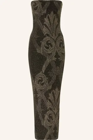 Wolford Etuikleid Metallic Jacquard Mit Glitzergarn gold