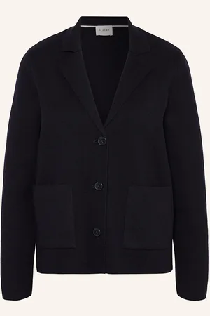 Maerz Strickblazer blau