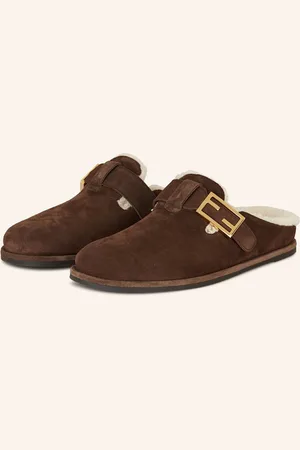 Fendi Pantoletten braun