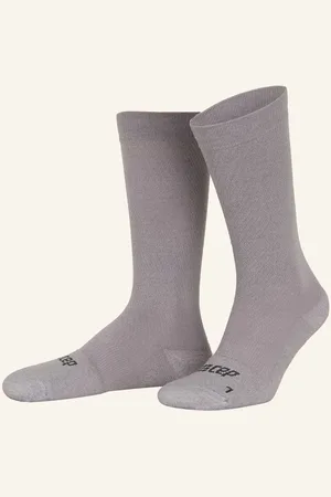 CEP Socken Flight Compression - Tall Mit Merinowolle grau