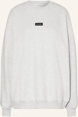 Oh April Oversized-Sweatshirt grau