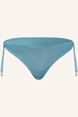 Watercult Basic-Bikini-Hose Shimmering Solids blau