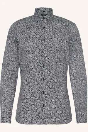 Olymp Hemd No. Six Super Slim schwarz