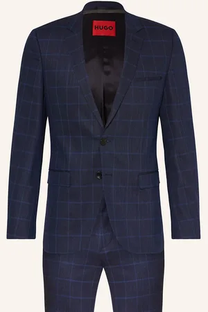 HUGO BOSS Anzug Arti/Hesten Extra Slim Fit blau