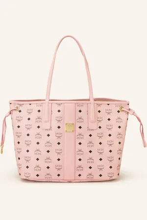 MCM Shopper Liz Vi Mit Pouch rosa