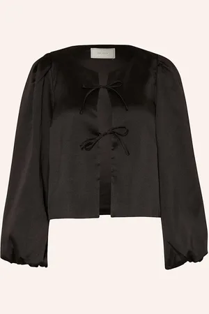 Neo Noir Blusenshirt Daliska Aus Satin