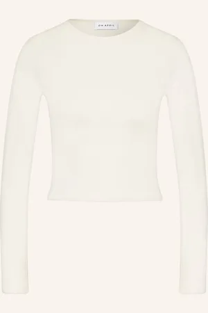 Oh April Cropped-Longsleeve Ica beige