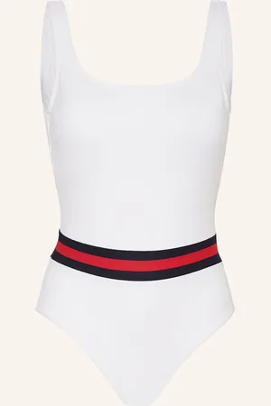 Vilebrequin Badeanzug Solid Fashion weiss