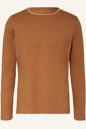 Schiesser Schlafshirt Mix+Relax braun