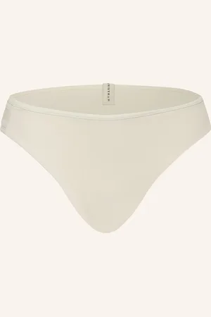 MYMARINI Basic-Bikini-Hose Ribbon Pants Swim Apparel Mit Uv-Schutz 50+ weiss