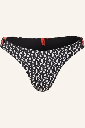 HUGO BOSS Brazilian-Bikini-Hose Monogram weiss