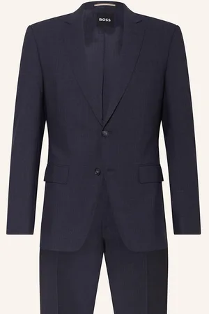 HUGO BOSS Anzug Huge Slim Fit blau