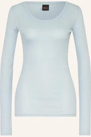 HUGO BOSS Longsleeve Elayer blau