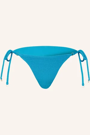 Seafolly Triangel-Bikini-Hose Sea Dive blau