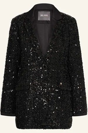 Mos Mosh Bouclé-Blazer Mmcarys Mit Pailletten