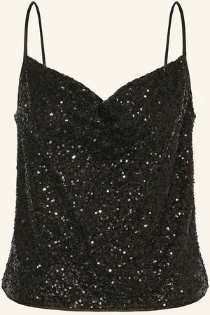 Diane von Furstenberg Top Berlin Sequin Mit Pailletten