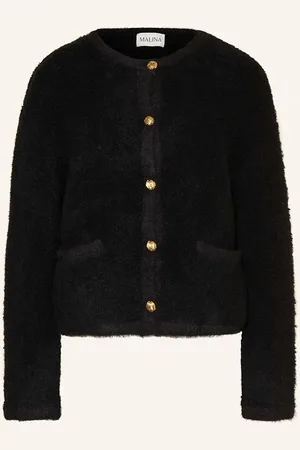 By Malina Strickjacke Carly Aus Frottee
