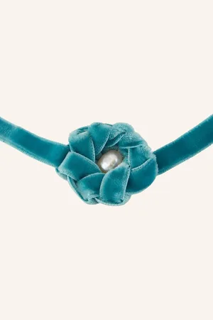 Bettina Samt-Choker gruen