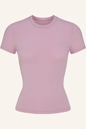 SKIMS Lounge-Shirt Cotton Jersey rosa