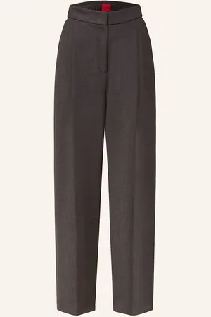 HUGO BOSS Marlenehose Hasabo grau