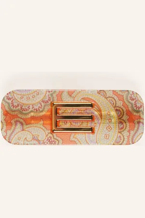 Etro Haarspange orange