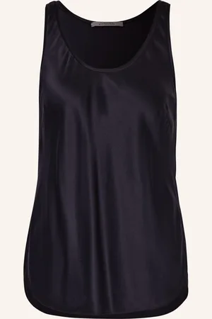 Dorothee Schumacher Satintop Aus Seide blau