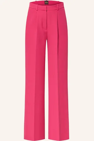 HUGO BOSS Marlenehose Tiwi rot