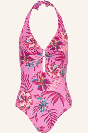 Lidea Neckholder-Badeanzug Tropic Radiance pink