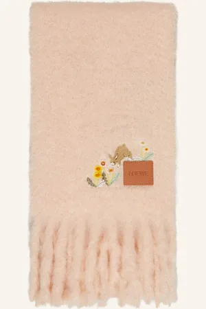 Loewe Mohair-Schal orange