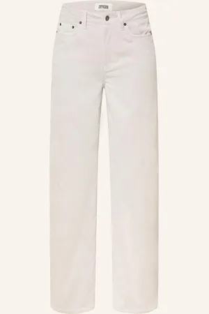Drykorn Marlenehose Medley Aus Cord weiss