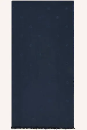HUGO BOSS Schal Trestany blau